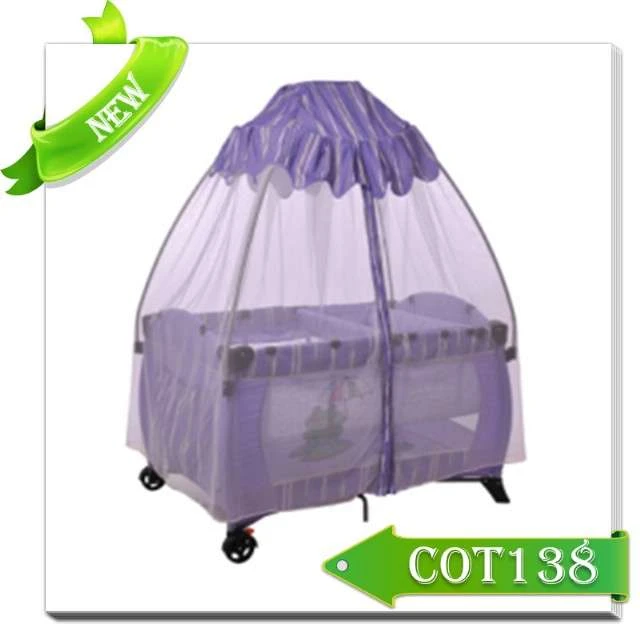 Metal Baby Bed Mosquito Net Fabric Baby Crib Furniture, COT138