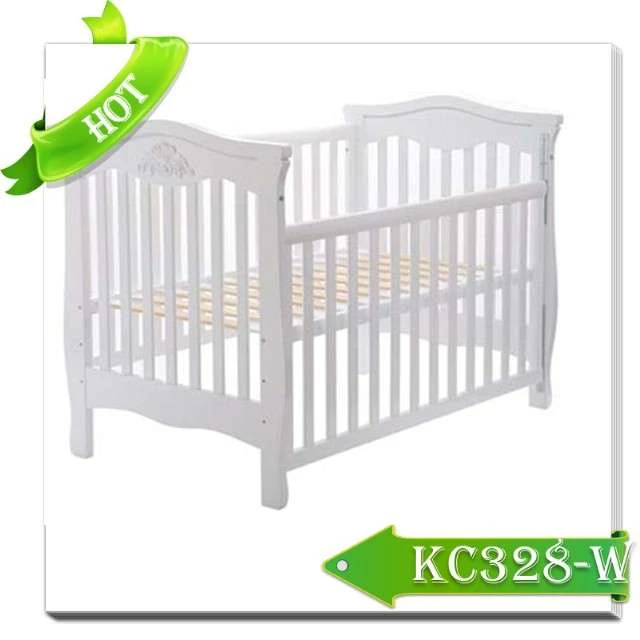 High Quality Baby Crib Cot Bed Furniture, KC328-W