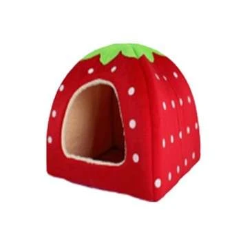 Beauty Strawberry Design Dog Bed Made in China, PH015