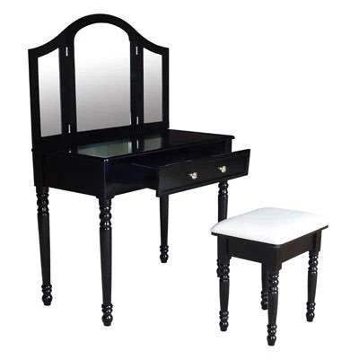 Dressing Table 3 Mirrors with Stool, MD918