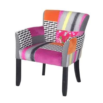Leisure Modern New Design Patchwork Chair, PC016