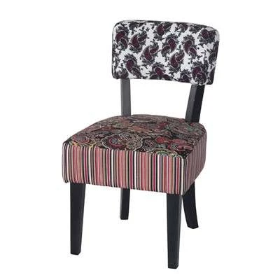 Classical Patchwork Stool Dining Chair, PC013