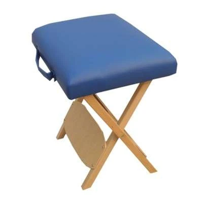 Portable Massage Stool with Wooden Legs, WM003