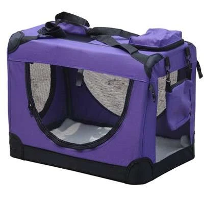Fabric Collapsible Foldable Pet Carrier Dog Transport Bag, FDL03