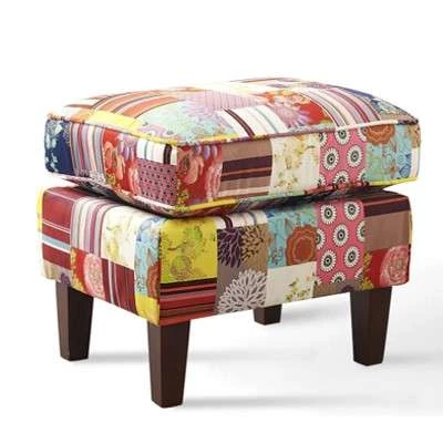 Patchwork Stool for Bedroom, PC090