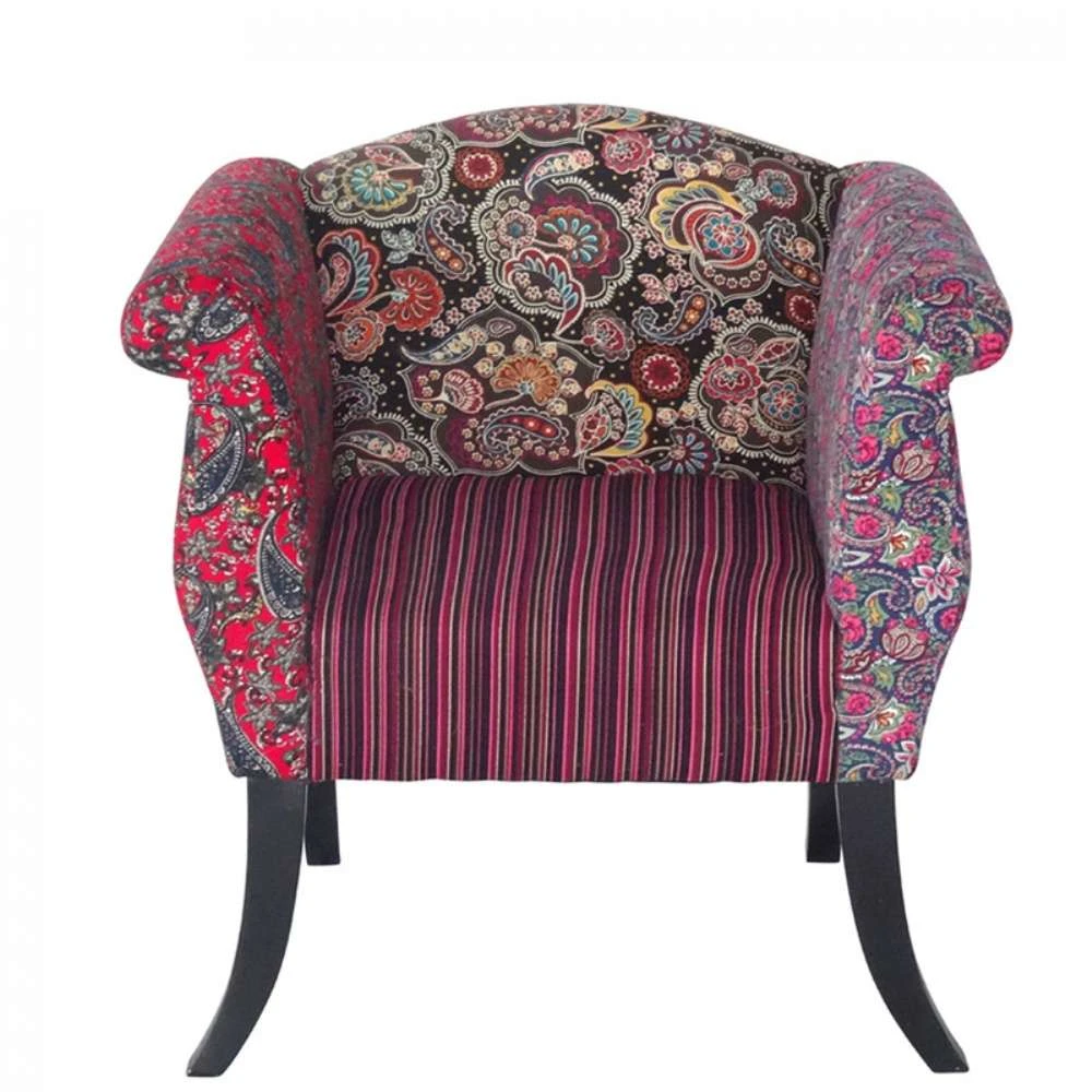 Living Room Leisure Patchwork Chair, PC022