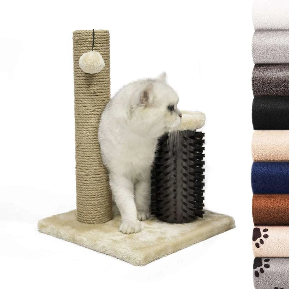 Small Size Cat Scratching Post with Toy, CATA1940
