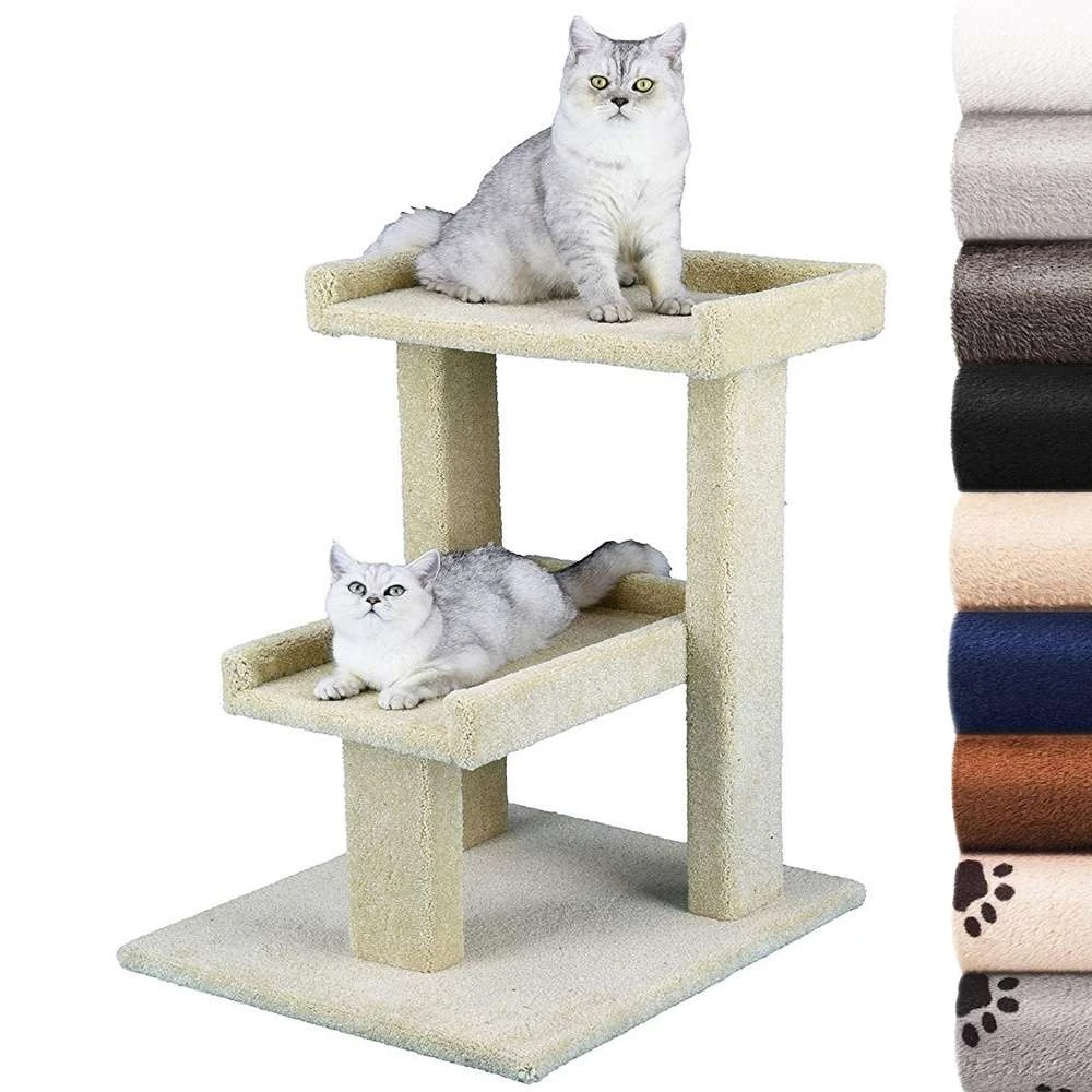 Middle Size Carpeted Cat Tree for Large Cats, CATA1918