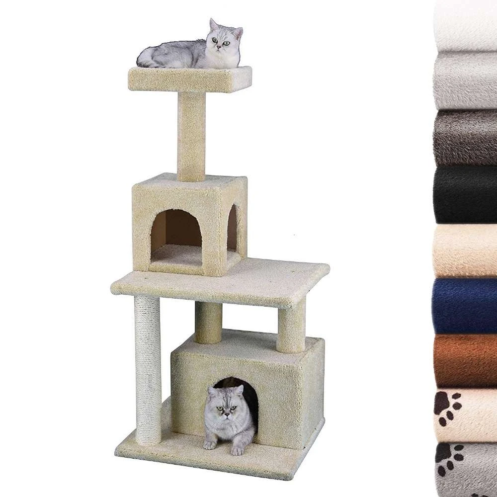 Premium Carpeted Cat Tree Condo, CATA1917