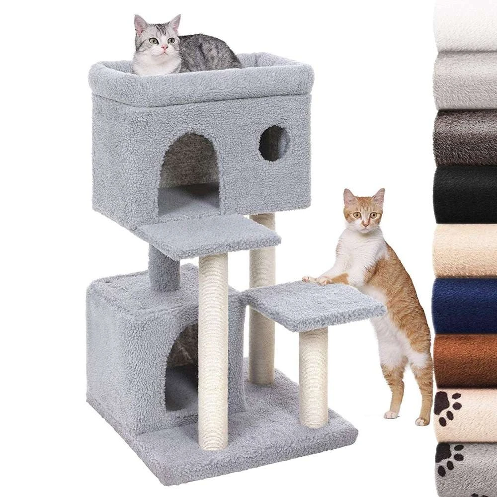New Design Cat Condo with Scratching Posts, CATA1976